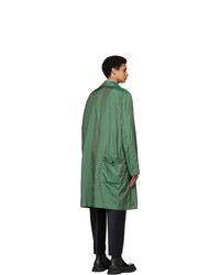 Jil Sanderand Green Mac Coat