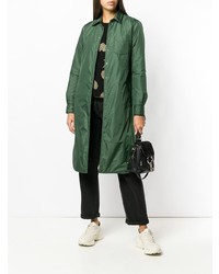 Aspesi Long Buttoned Raincoat