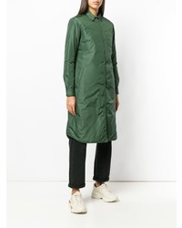 Aspesi Long Buttoned Raincoat
