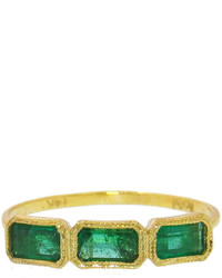 Ila Iseli Emerald Ring In Yellow Gold