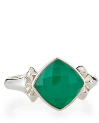Stephen Webster Small Superstud Ring W Green Doublet Size 7