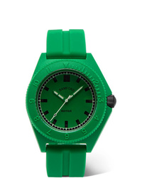 Green Rubber Watch