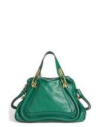 Green Satchel Bag