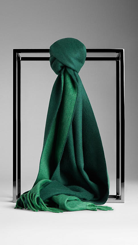 Burberry Equestrian Knight Cashmere Scarf, $475 | Burberry | Lookastic