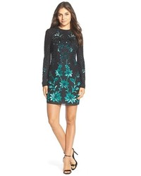 Needle & Thread Embellished Georgette Sheath Dress