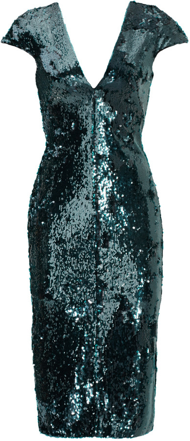 slate and willow sequin dress