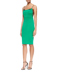 Noam Hanoch Guinevere Fitted Crepelace Dress