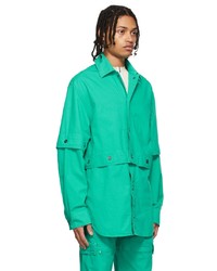 Jacquemus Green La Chemise Giardino Jacket