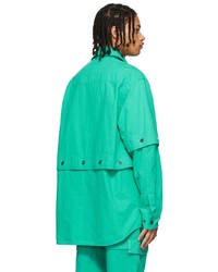 Jacquemus Green La Chemise Giardino Jacket