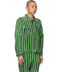 Homme Plissé Issey Miyake Green Tailored Line Jacket