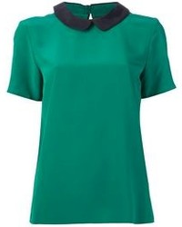 Marc by Marc Jacobs Short Sleeve Blouse