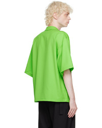 King & Tuckfield Green Wrap Shirt