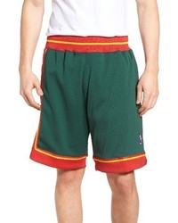Mitchell & Ness Authentic Seattle Supersonics Mesh Warm Up Shorts