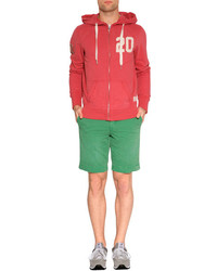 Ralph Lauren Blue Label Lifeboat Green Cotton Chino Shorts