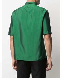 Saint Laurent Iridescent Silk Shirt