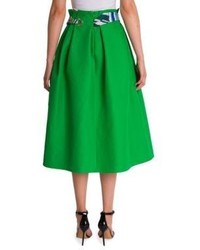 Emilio Pucci Grommet Scarf Skirt
