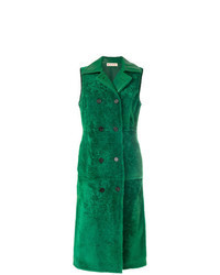 Green Sleeveless Coat