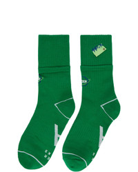Ader Error Green Stonet Socks