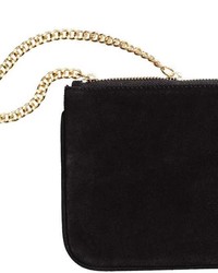 H&M Suede Handbag With Chain