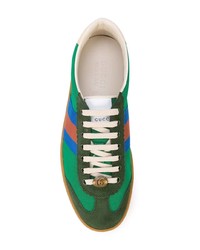 Gucci G74 Web Stripe Sneakers