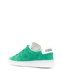 DSQUARED2 Suede Low Top Sneakers