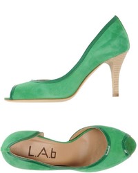 Lab Pumps With Open Toe