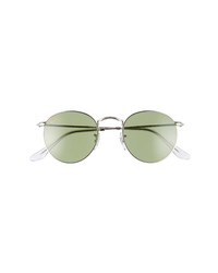 Ray-Ban 47mm Tinted Round Sunglasses