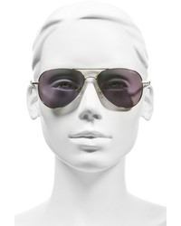Polaroid 56mm Polarized Aviator Sunglasses
