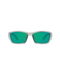 Costa Del Mar 61mm Polarized Wraparound Sunglasses