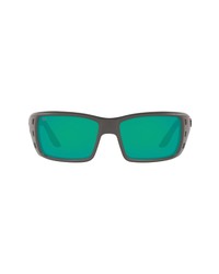 Costa Del Mar 63mm Oversize Polarized Rectangular Sunglasses