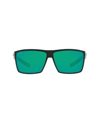 Costa Del Mar 63mm Polarized Oversize Rectangular Sunglasses