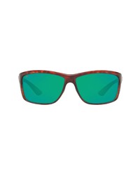 Costa Del Mar 63mm Rectangle Sunglasses