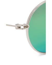 Givenchy Arrow Aviator Mirrored Sunglasses