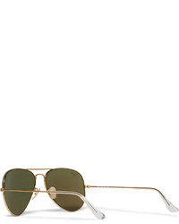 Ray-Ban Aviator Metal Mirrored Polarised Sunglasses