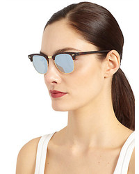 Ray-Ban Clubmaster Flash Lens Sunglasses