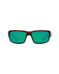 Costa Del Mar Fantail 59mm Polarized Mirror Rectangular Sunglasses