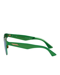 Bottega Veneta Green Aluminum Sunglasses