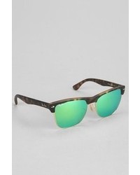 Ray-Ban Havana Green Clubmaster Sunglasses