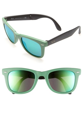 ray ban folding wayfarer nordstrom