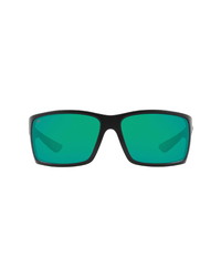 Costa Del Mar Reefton 64mm Mirrored Polarized Oversize Sunglasses