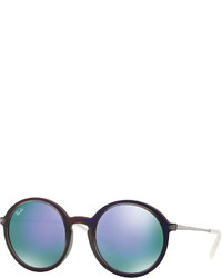 Ray-Ban Round Iridescent Sunglasses