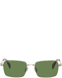 Lanvin Silver Square Sunglasses
