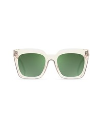 Raen Vine 54mm Square Sunglasses In Ginger Pewter Mirror At Nordstrom