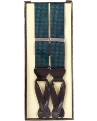 Trafalgar Houndstooth Silk Suspenders