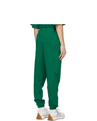 M.A. Martin Asbjorn Green Logo Track Pants