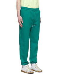 Ader Error Green Twin Heart Lounge Pants
