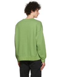 VISVIM Green Cotton Sweatshirt