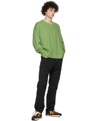 VISVIM Green Cotton Sweatshirt