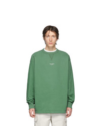Acne Studios Green Finn Sweatshirt