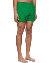Bottega Veneta Green Swim Shorts